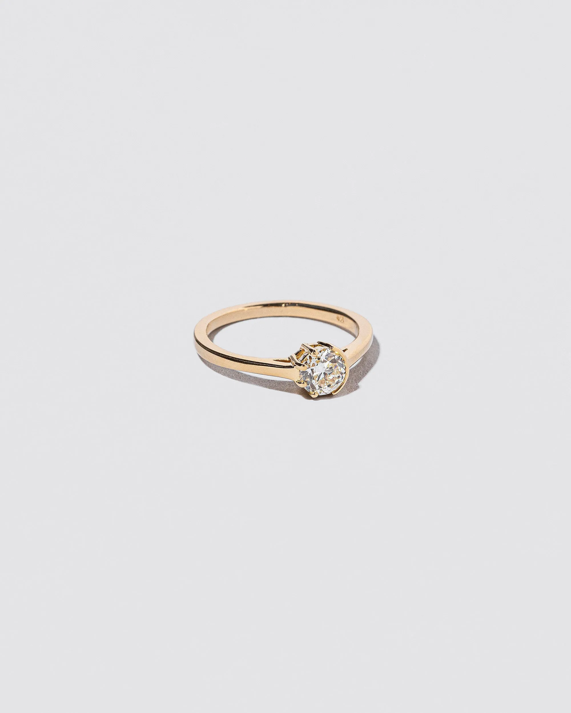 Sun & Moon Ring - Petite White Diamond