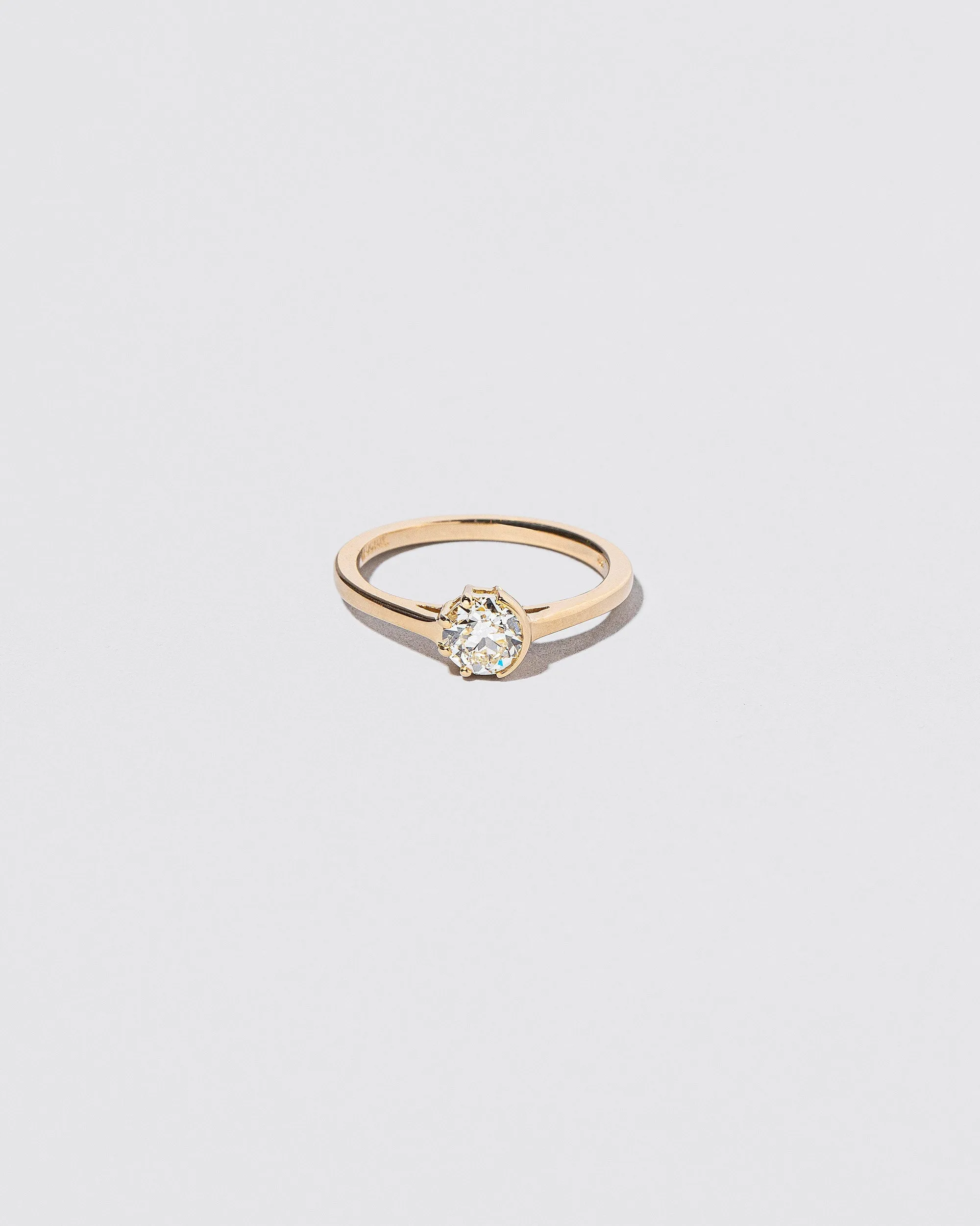 Sun & Moon Ring - Petite White Diamond