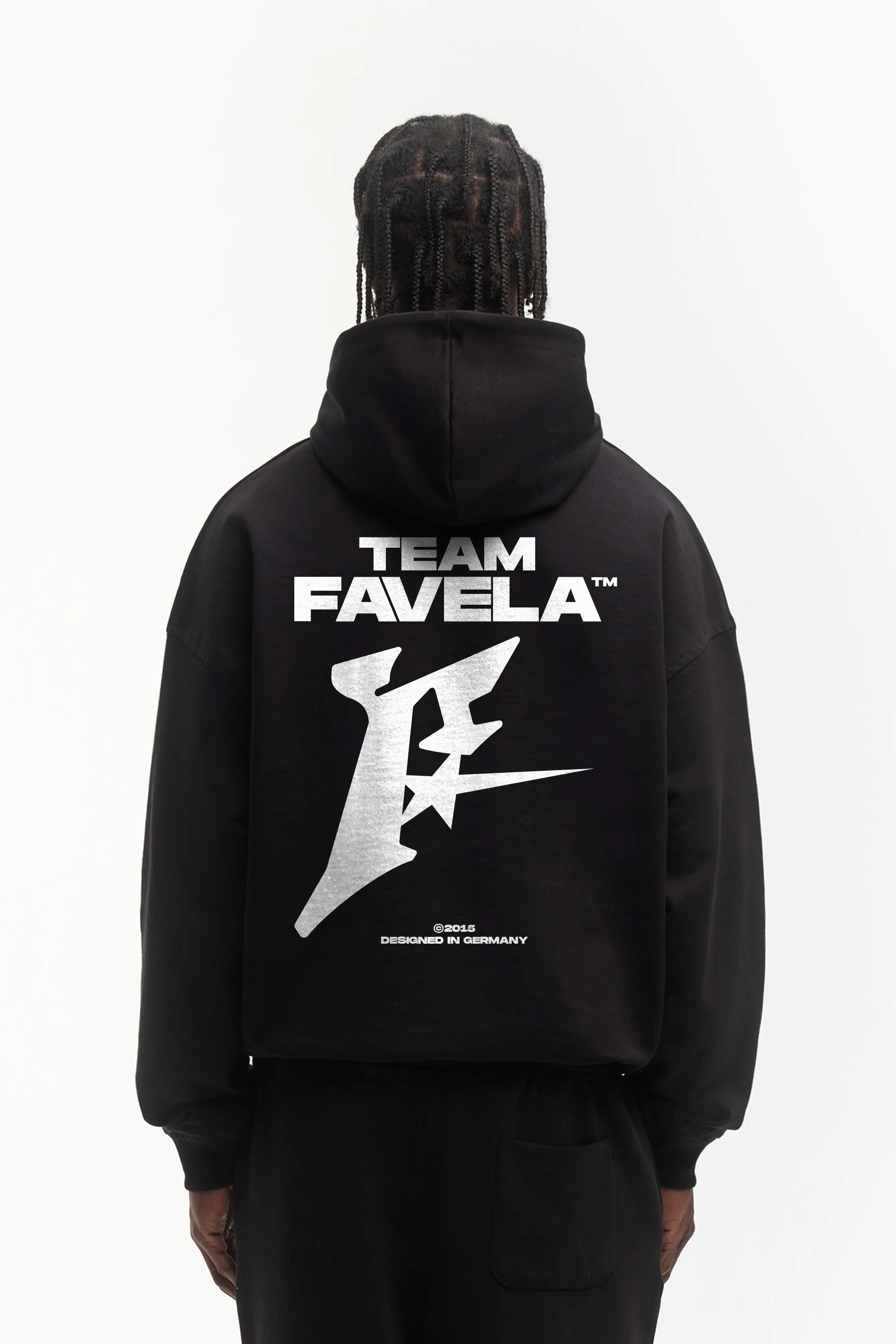 TEAM FAVELA BLACK HOODIE