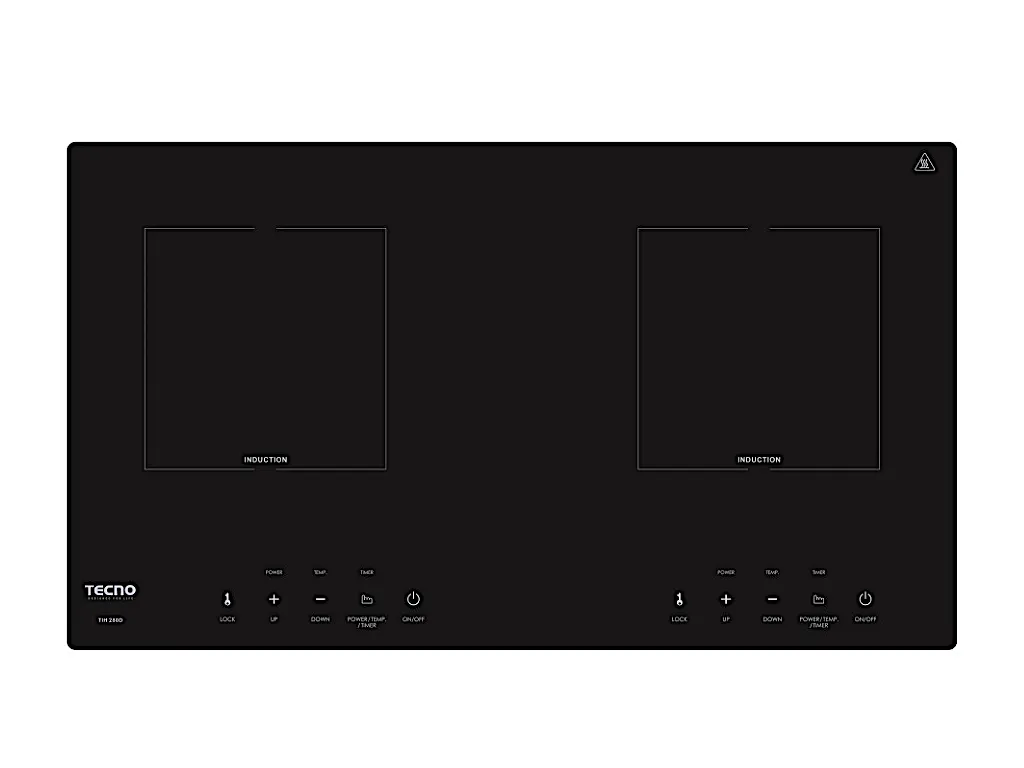 TECNO 2-Burner Built-In Induction Cooker Hob (TIH 282S)