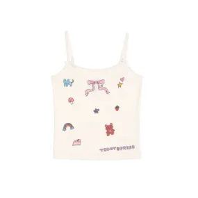 TF x Blo_oberry Little Bow Pointelle Camisole