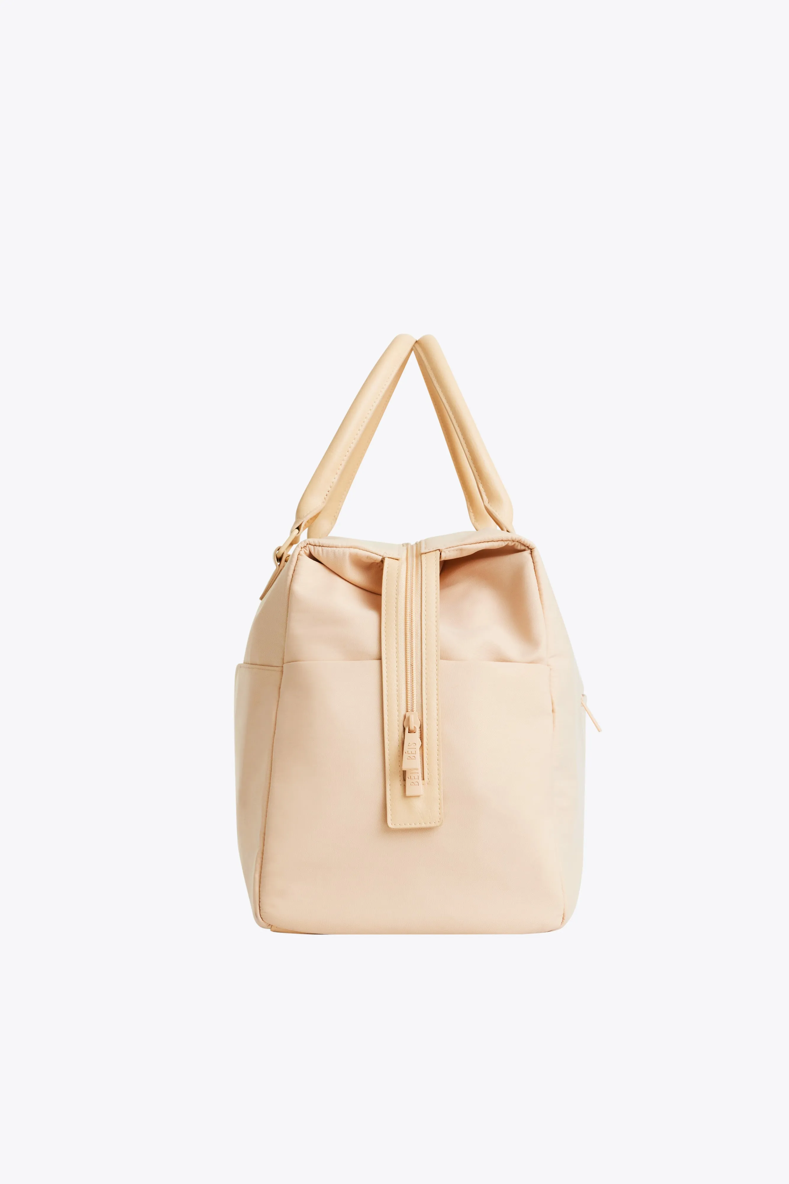 The Commuter Duffle in Beige