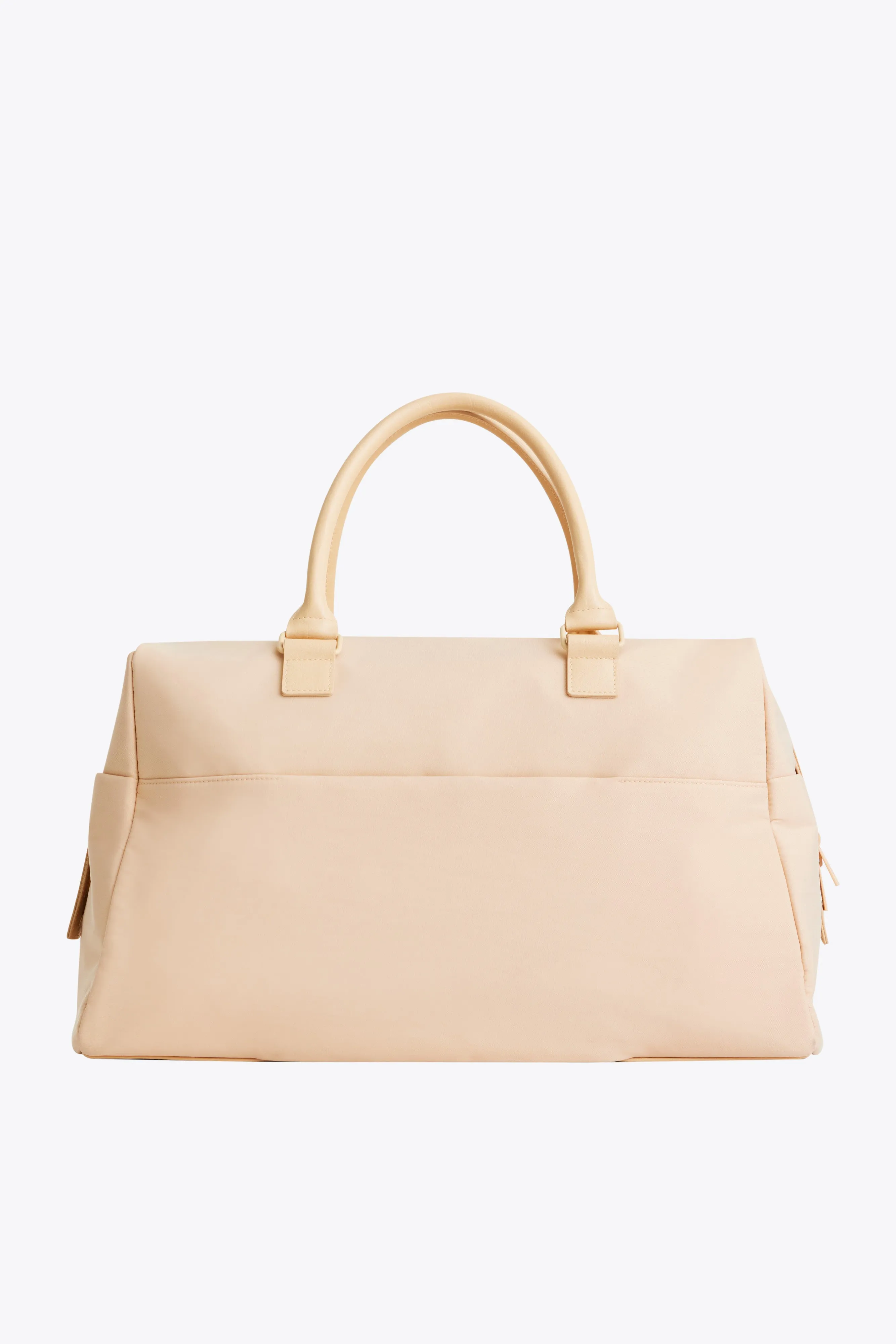 The Commuter Duffle in Beige