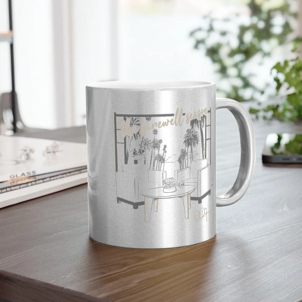 The Ellen Show Stage Metallic Mug - Silver