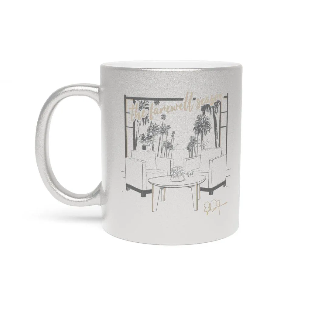 The Ellen Show Stage Metallic Mug - Silver