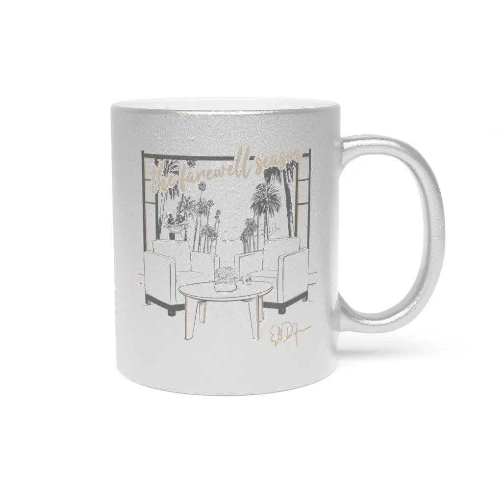 The Ellen Show Stage Metallic Mug - Silver