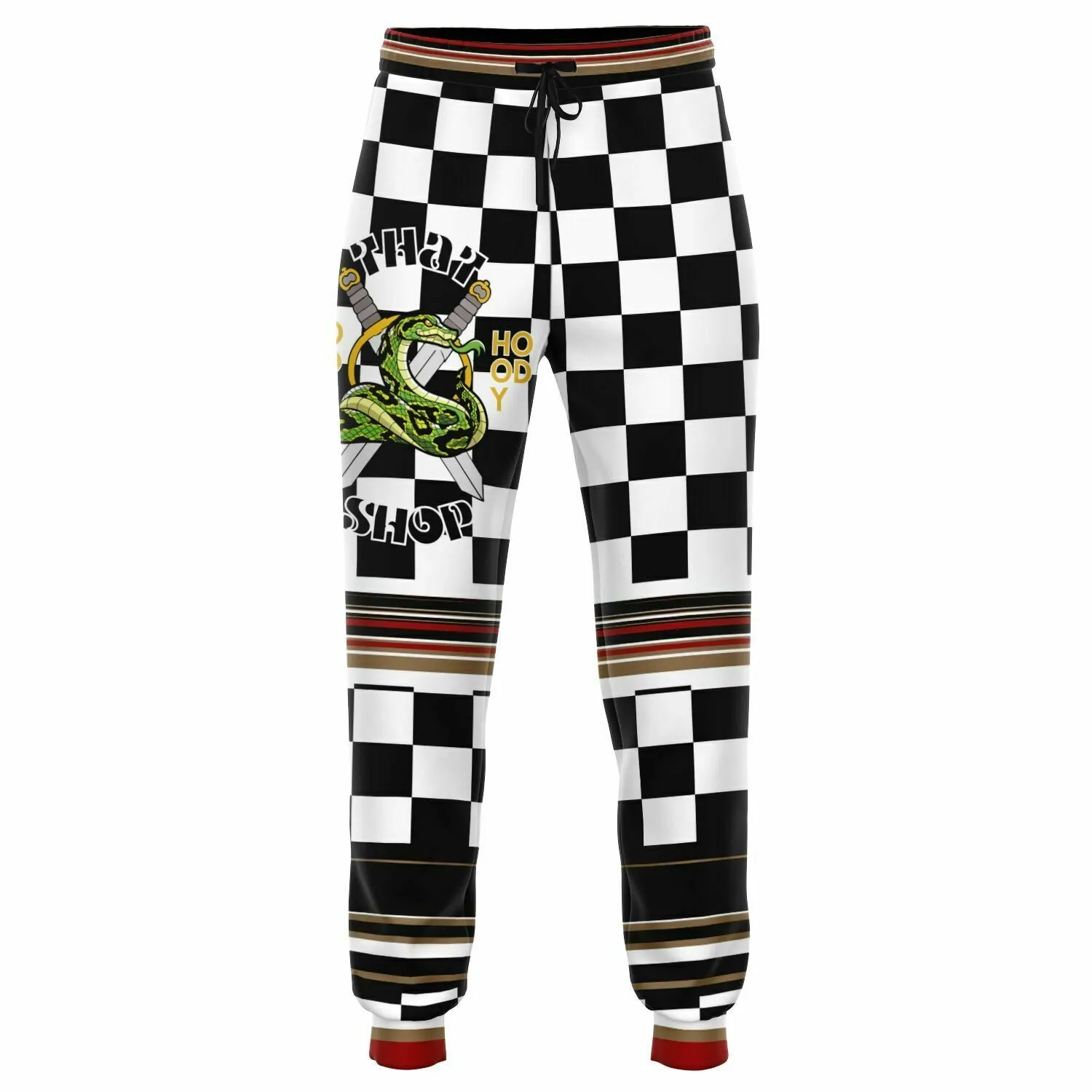 THS Snake Bite Checkmate Fleece Joggers