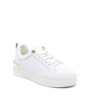 TOMMY HILFIGER Lux Court Monogram Trainer White