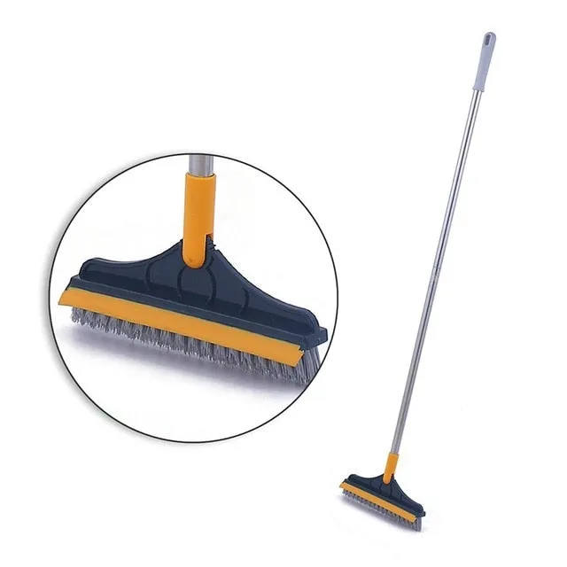 V-Shaped Floor Cleaning Scraping Brush