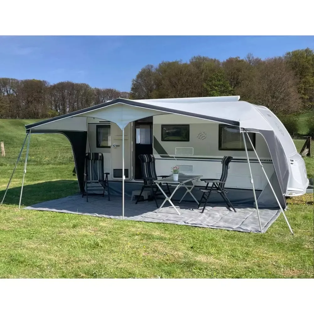 Walker Pioneer 240 All Season Full Caravan Awning (2024)   Free Straps