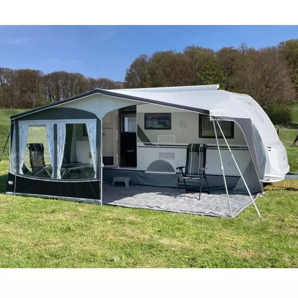 Walker Pioneer 240 All Season Full Caravan Awning (2024)   Free Straps