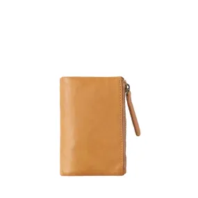 WALLET CAPRI SMALL - TAN LEATHER