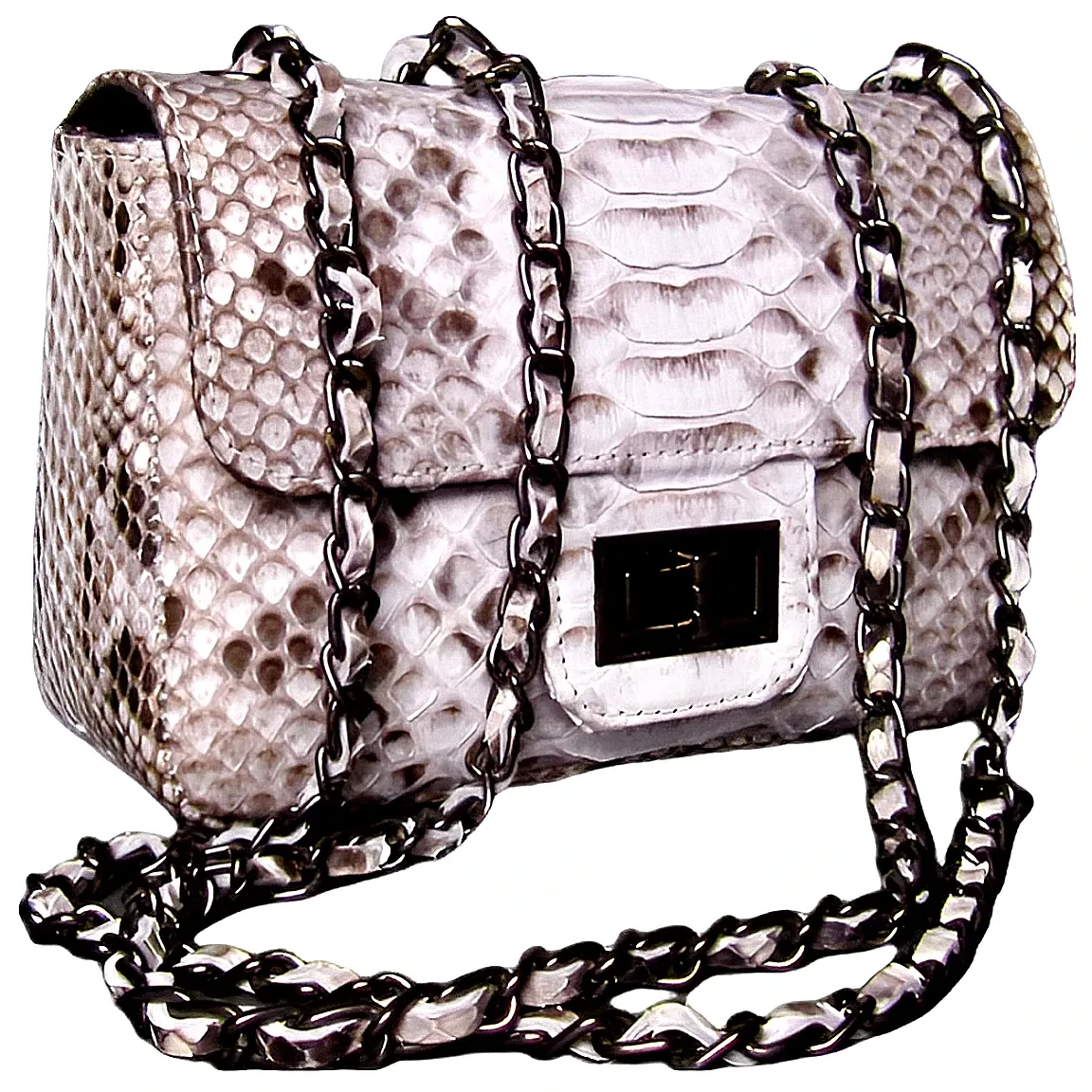 White Flap Bag SMALL