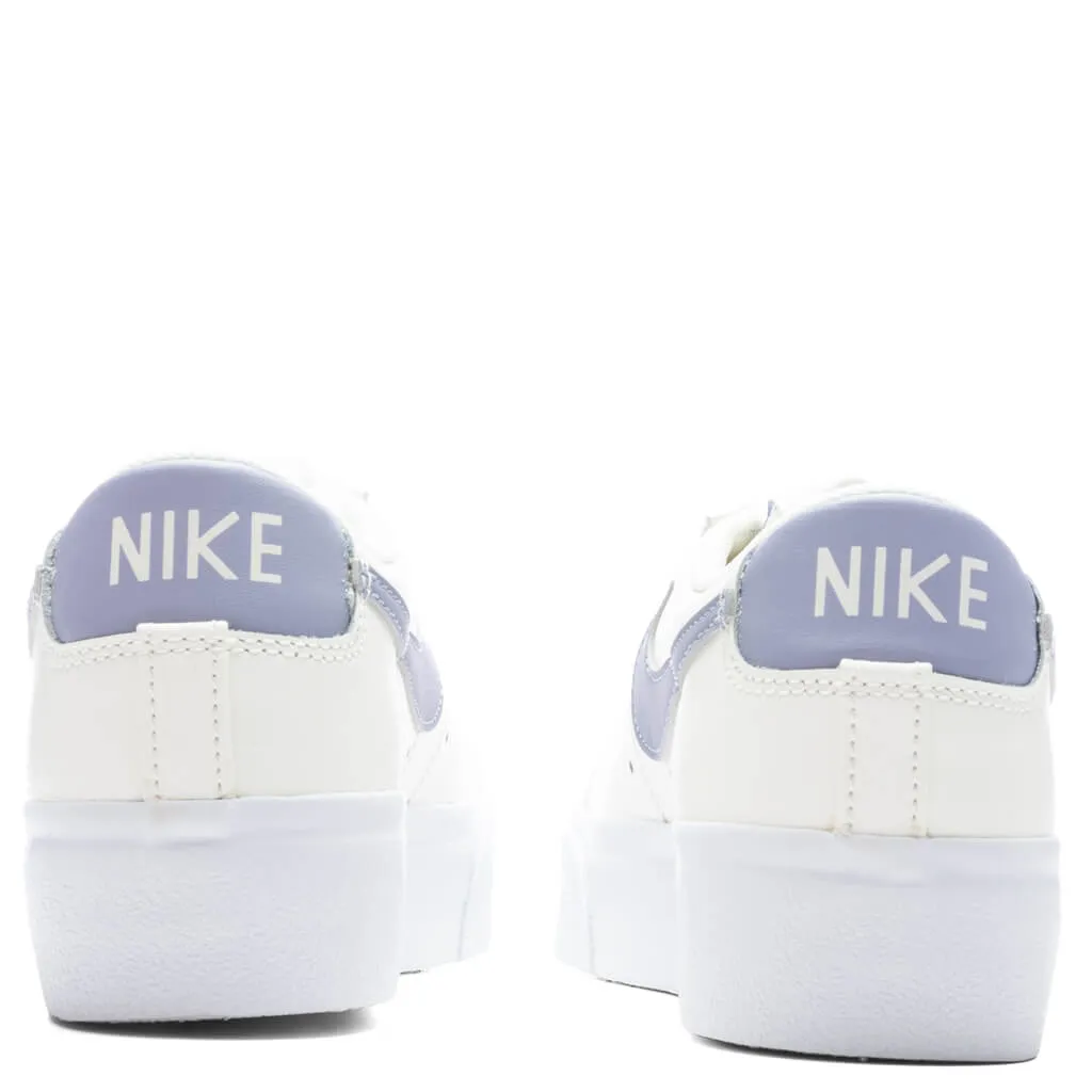 Women's Blazer Low Platform - Sail/Indigo Haze/White