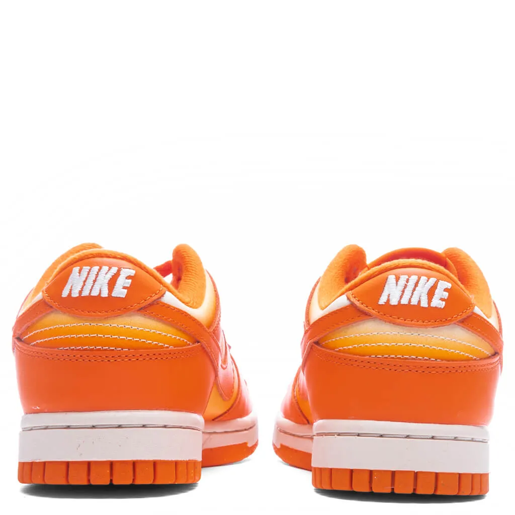 Women's Dunk Low - Magma Orange/Pearl White