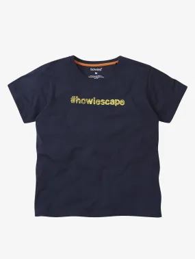 Women's #howiescape Printed Organic T-shirt