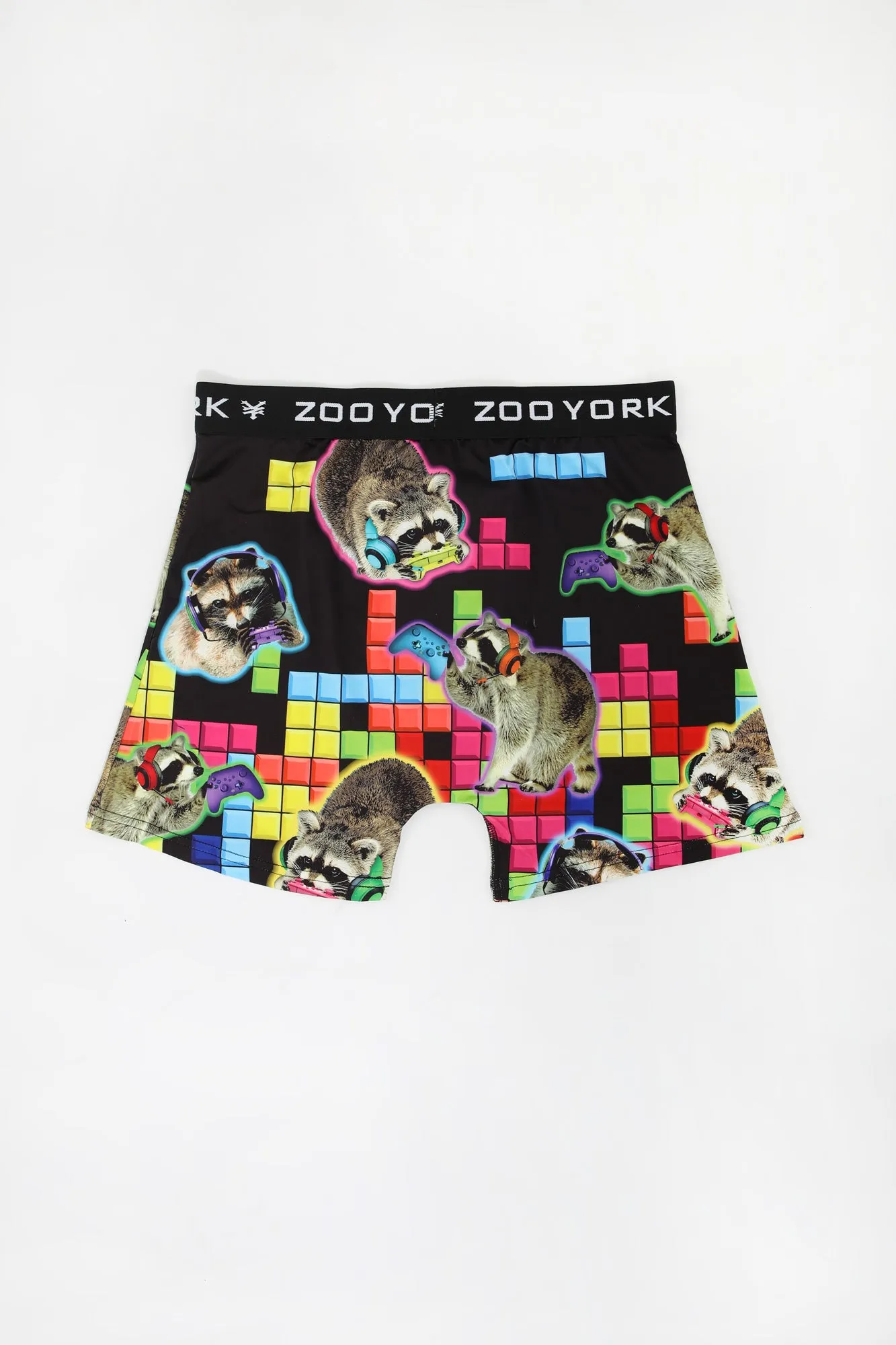 Zoo York Mens Racoon Gamer Boxer Brief